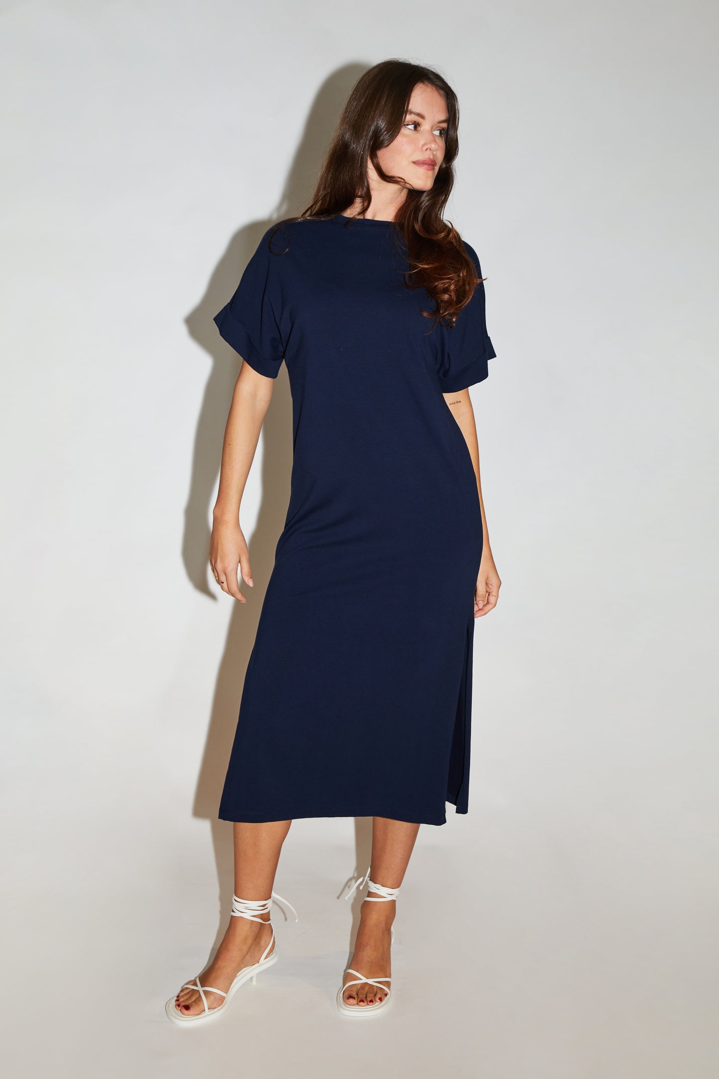 RE/BORN Antwerp Zarina dress Dark Blue