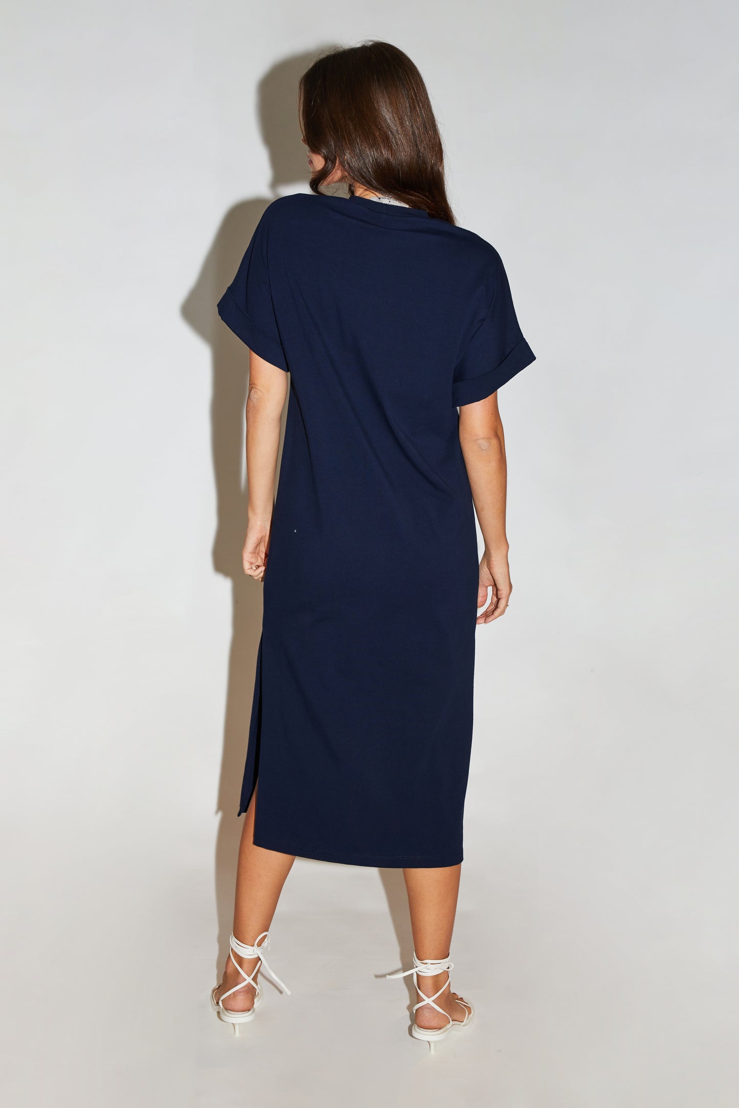RE/BORN Antwerp Zarina dress Dark Blue