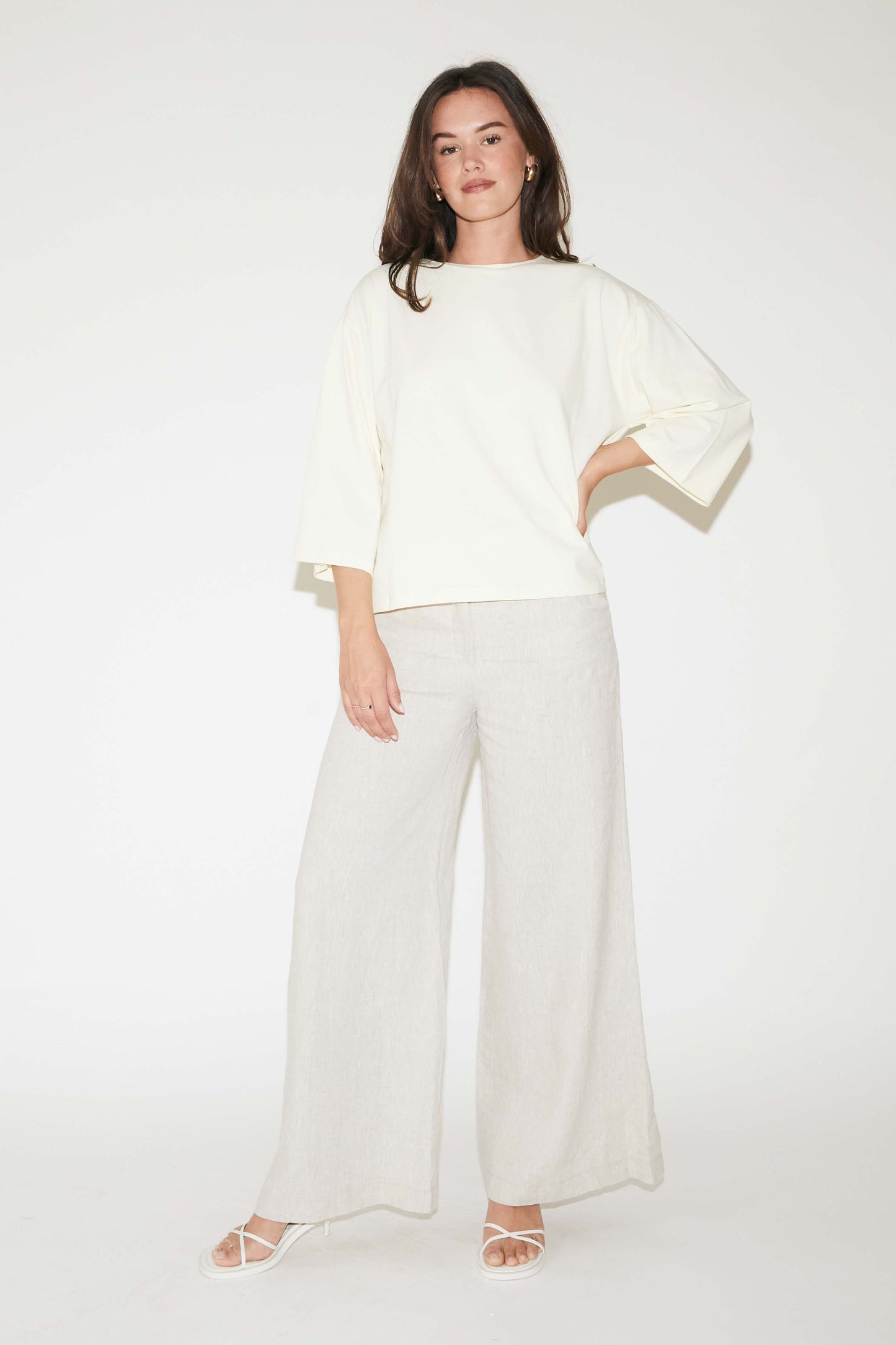 RE/BORN Antwerp Zizi t-shirt Butter