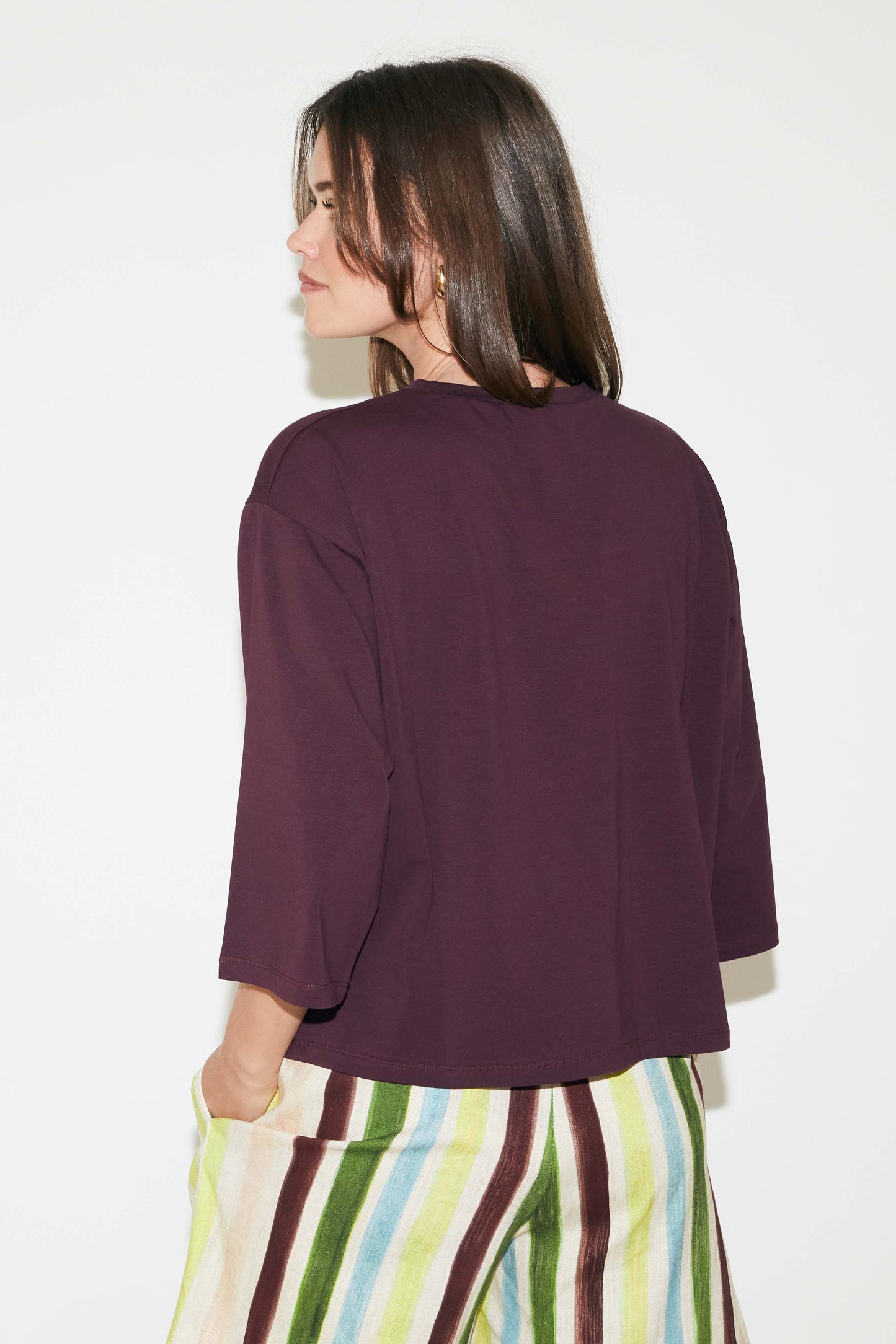 RE/BORN Antwerp Zizi t-shirt Vino