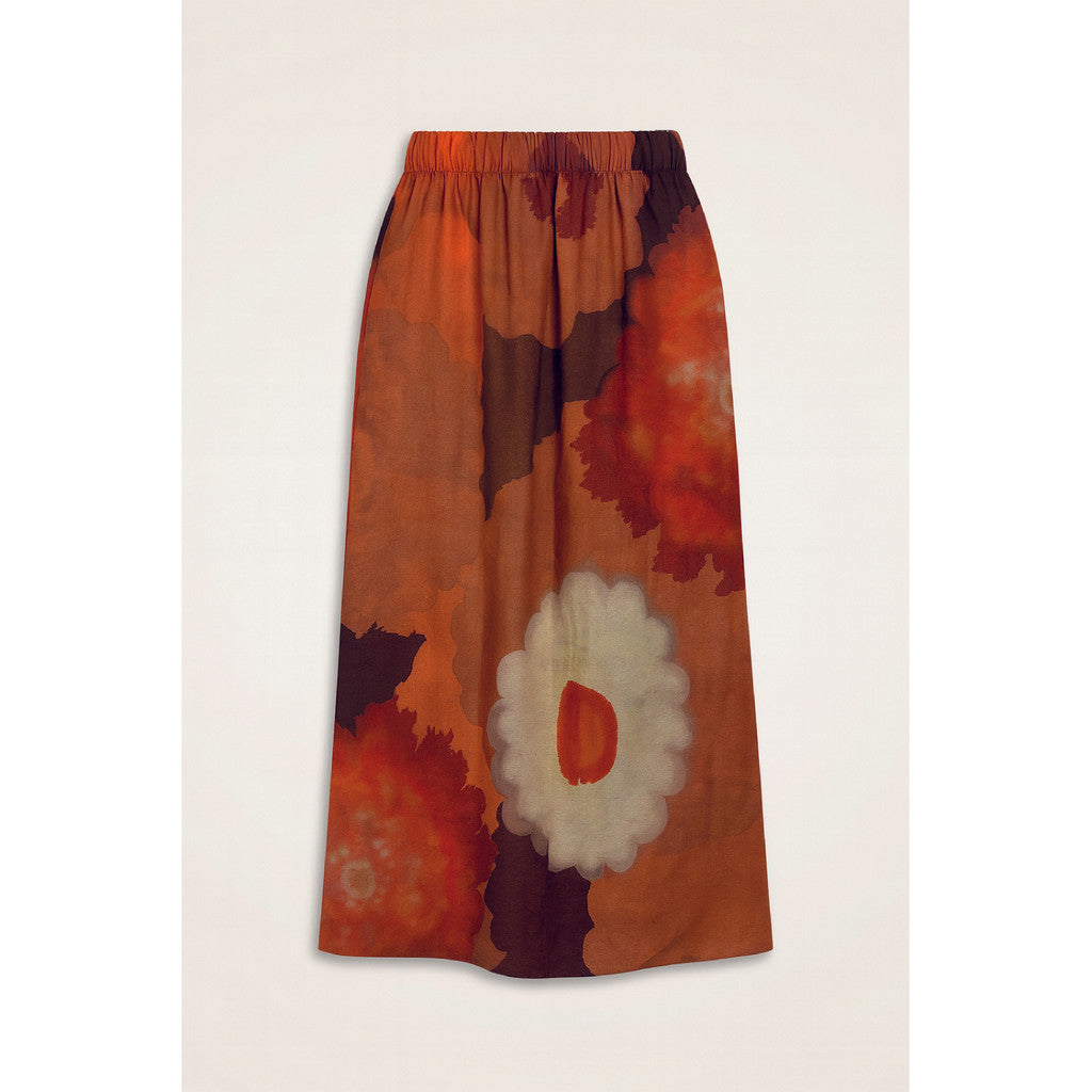 RE/BORN Antwerp Adele Summer Garden skirt Summer Garden Orange