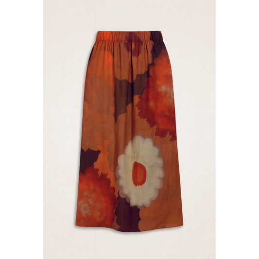 RE/BORN Antwerp Adele Summer Garden skirt Summer Garden Orange