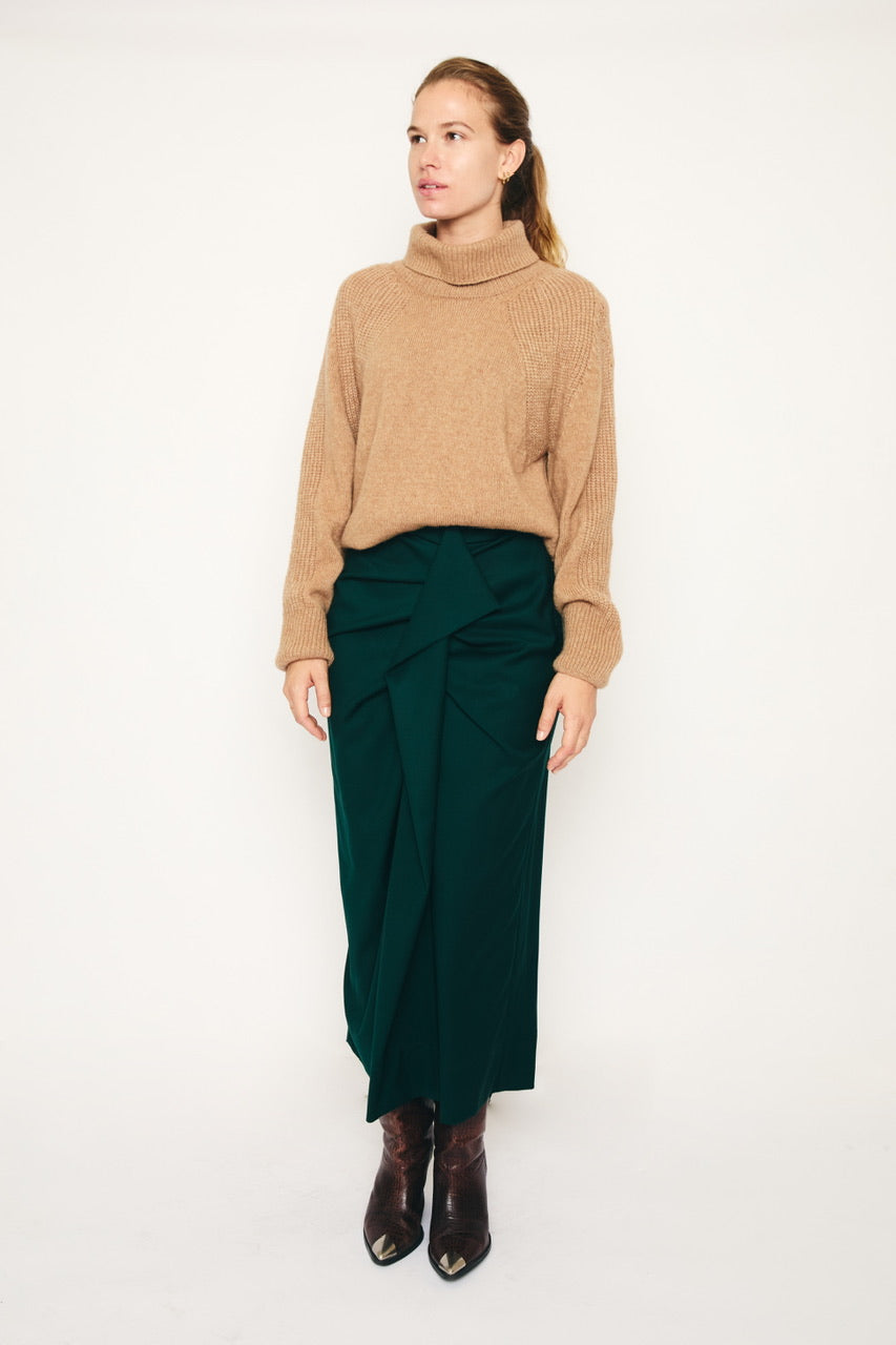 RE/BORN Antwerp Adeline sweater Camel