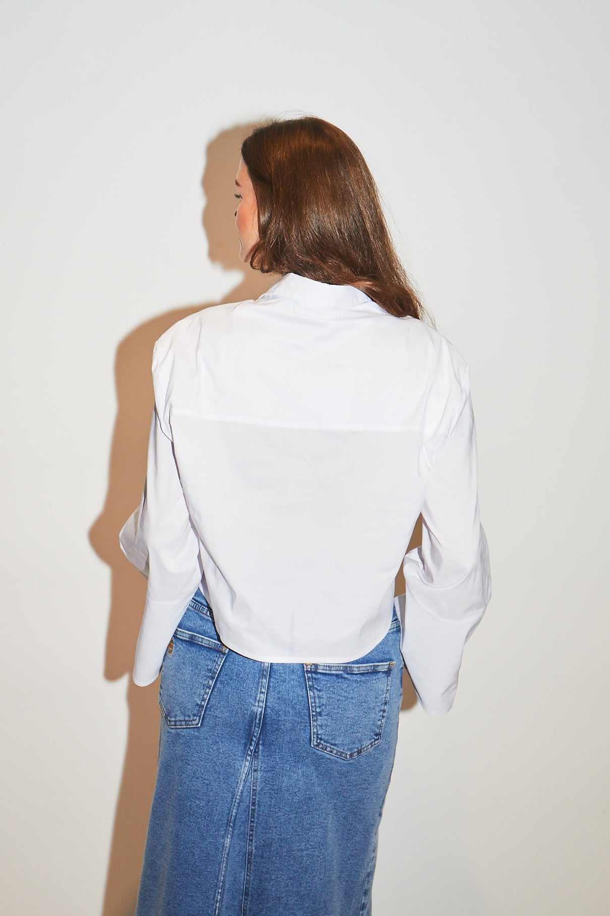 RE/BORN Antwerp Adriana blouse/ top White