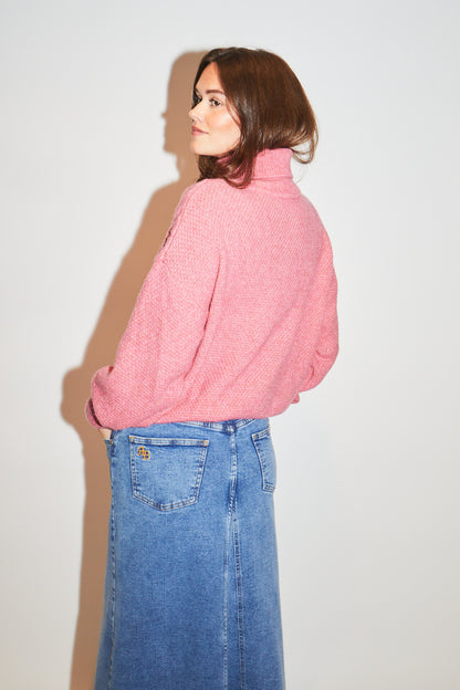 RE/BORN Antwerp Aly sweater Candy Pink