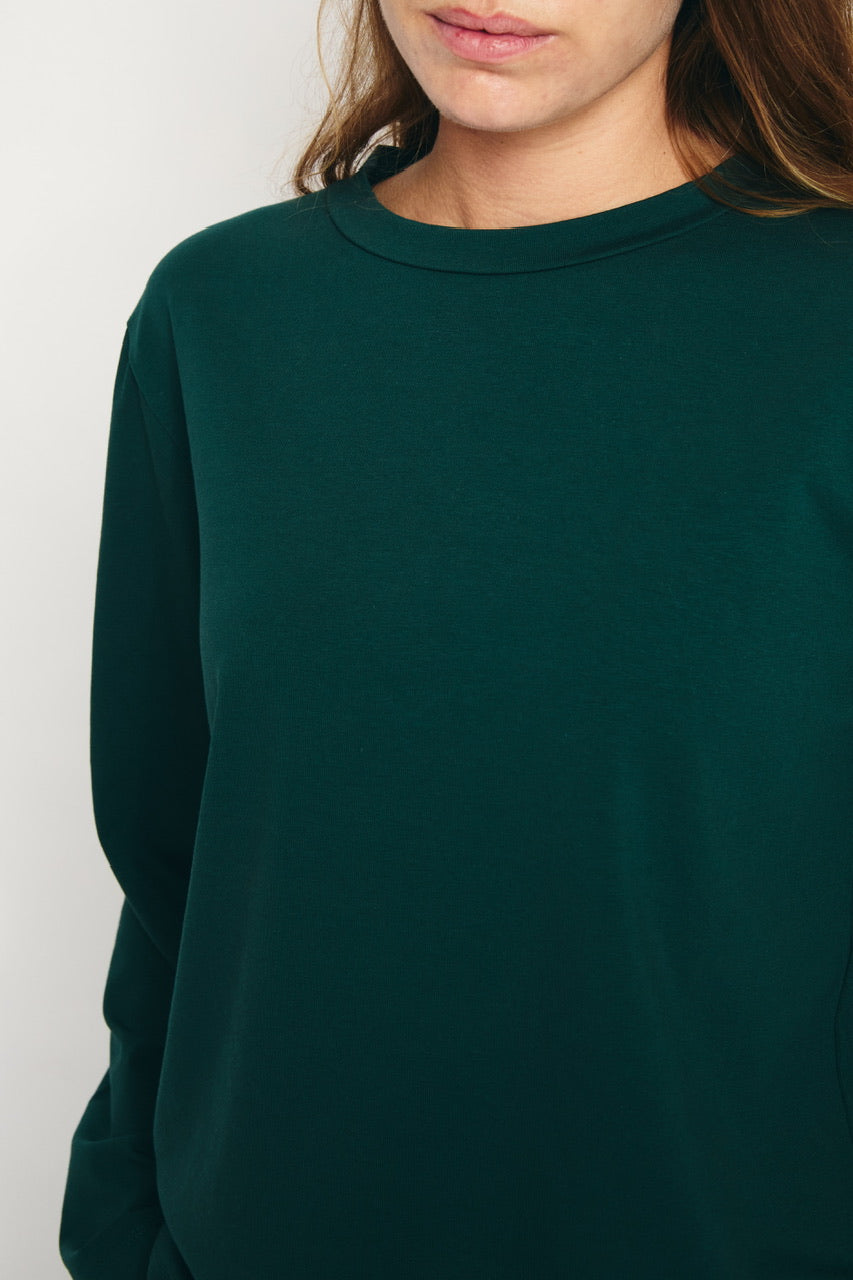 RE/BORN Antwerp Amy t-shirt Forest Green