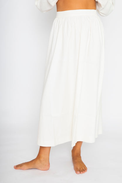 RE/BORN Antwerp Angele skirt Crème