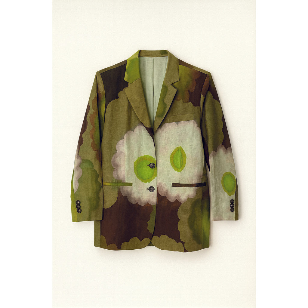 RE/BORN Antwerp Astro Summer Garden jacket Summer Garden Green