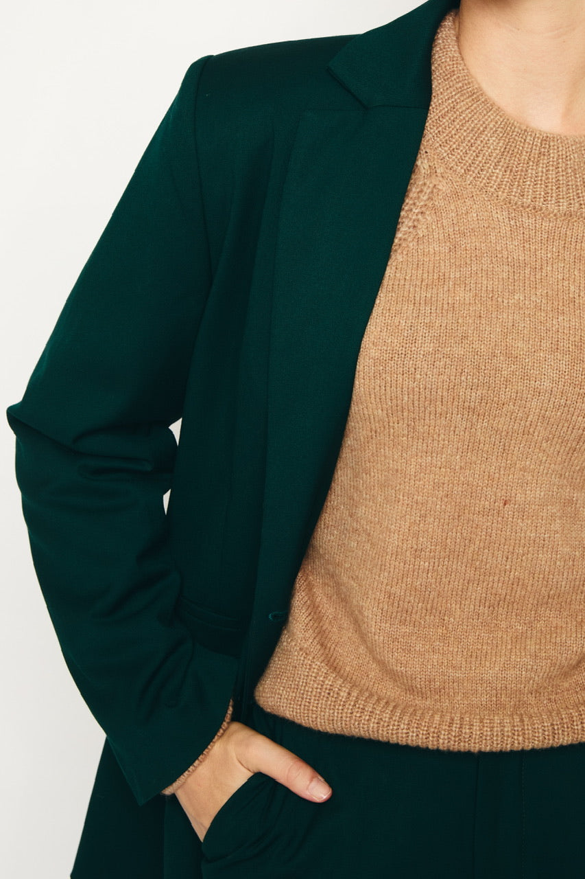 RE/BORN Antwerp Astro Viscose jacket Forest Green