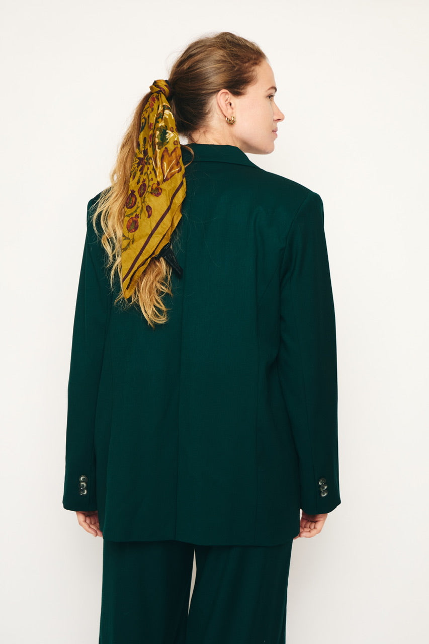 RE/BORN Antwerp Astro Viscose jacket Forest Green