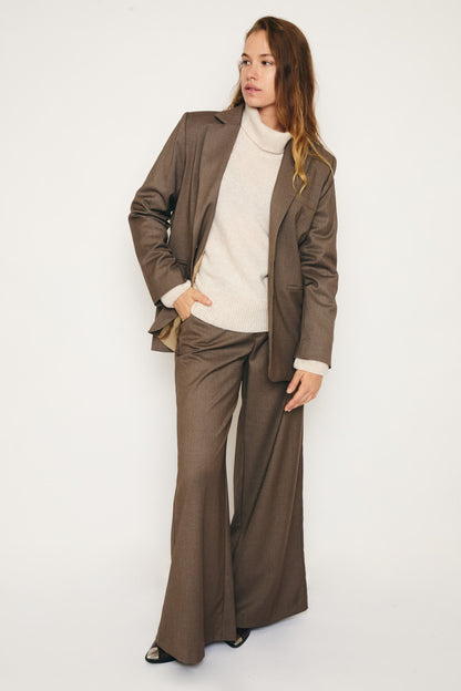 RE/BORN Antwerp Astro Viscose jacket Taupe