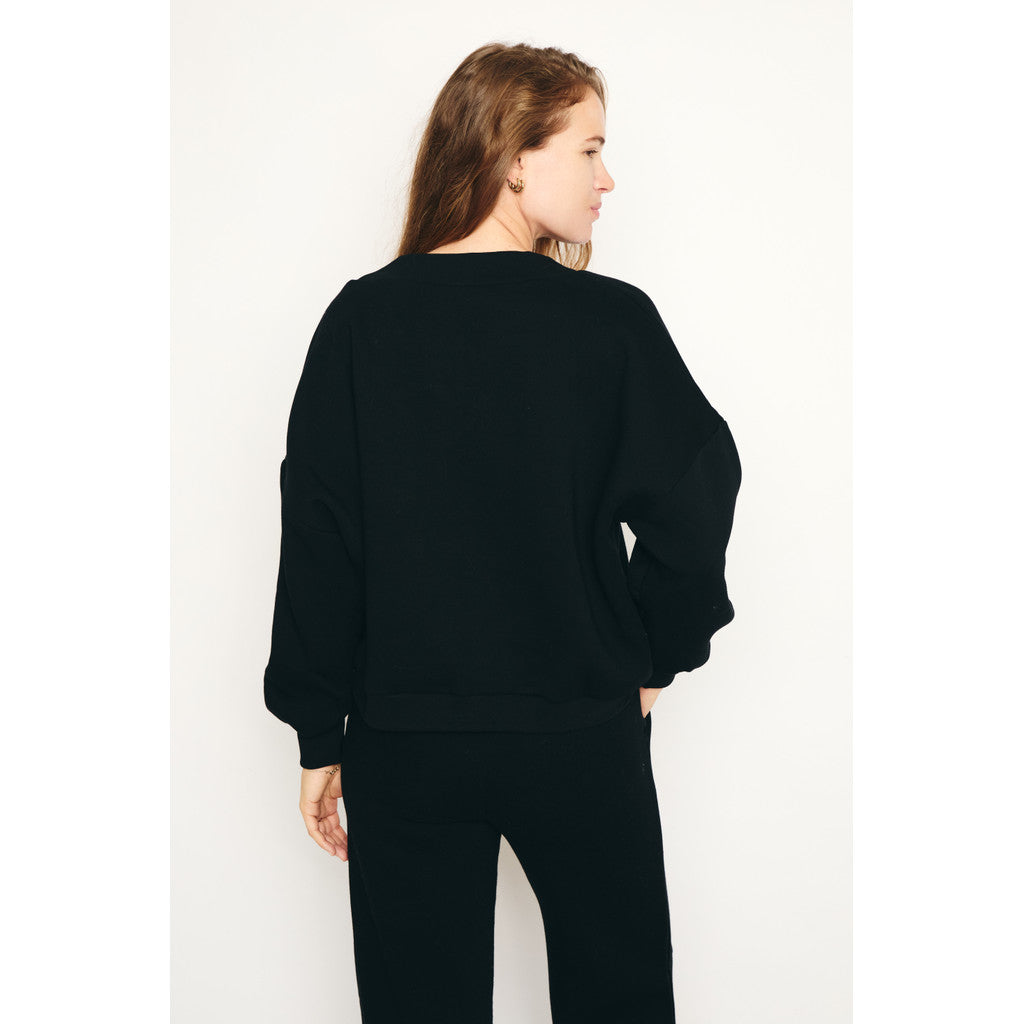 RE/BORN Antwerp Athena sweater Black