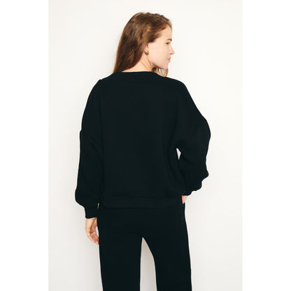 RE/BORN Antwerp Athena sweater Black