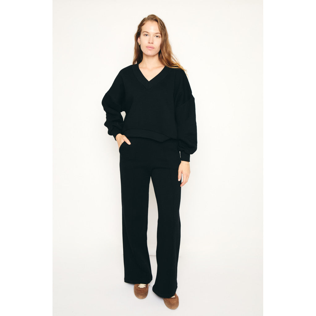 RE/BORN Antwerp Athena sweater Black