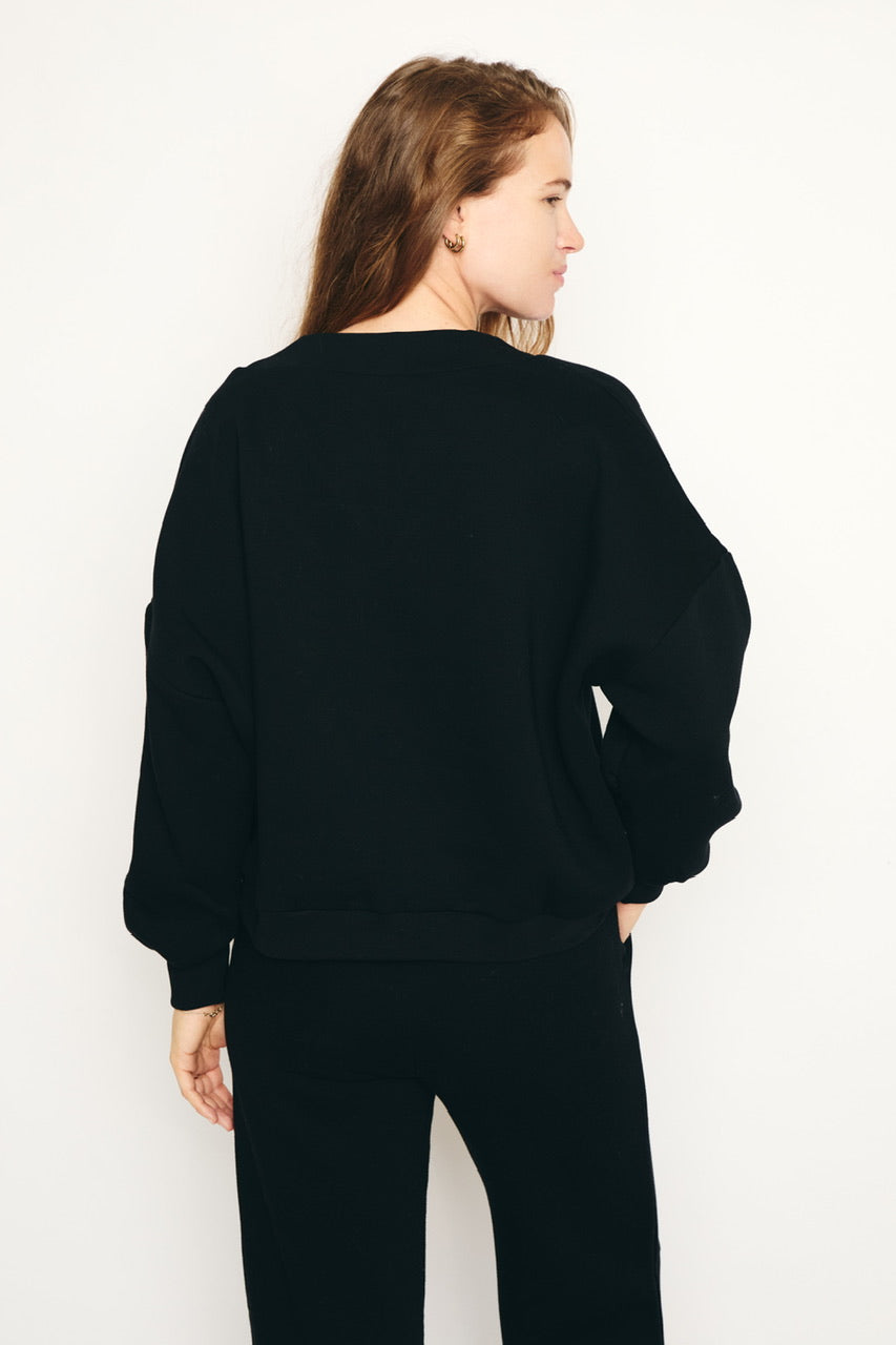 RE/BORN Antwerp Athena sweater Dark Blue