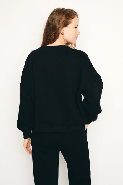 RE/BORN Antwerp Athena sweater Dark Blue