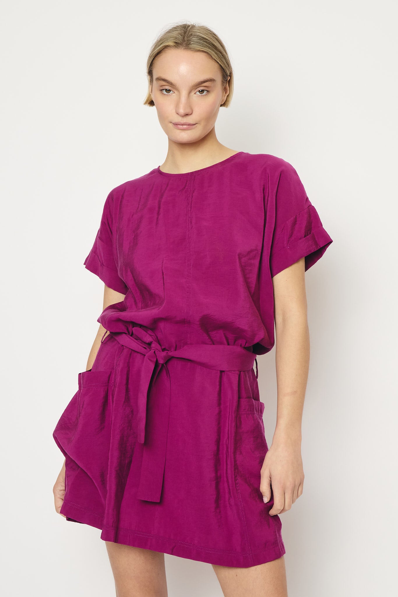RE/BORN Antwerp Augusta dress Orchid