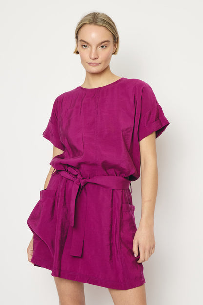 RE/BORN Antwerp Augusta dress Orchid
