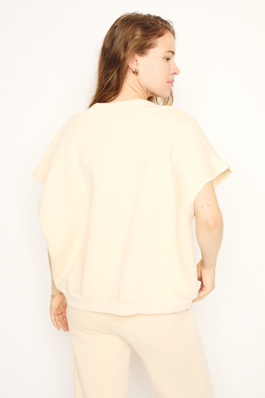 RE/BORN Antwerp Barcelona sweater Crème