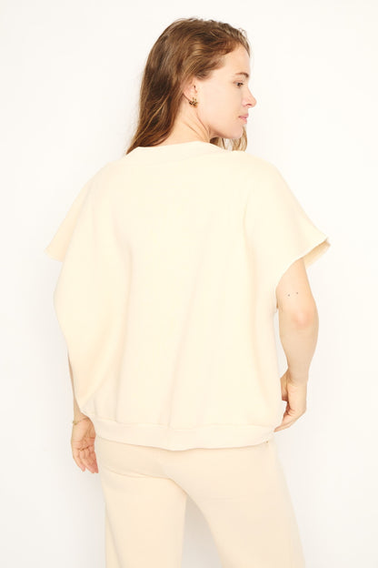 RE/BORN Antwerp Barcelona sweater Crème