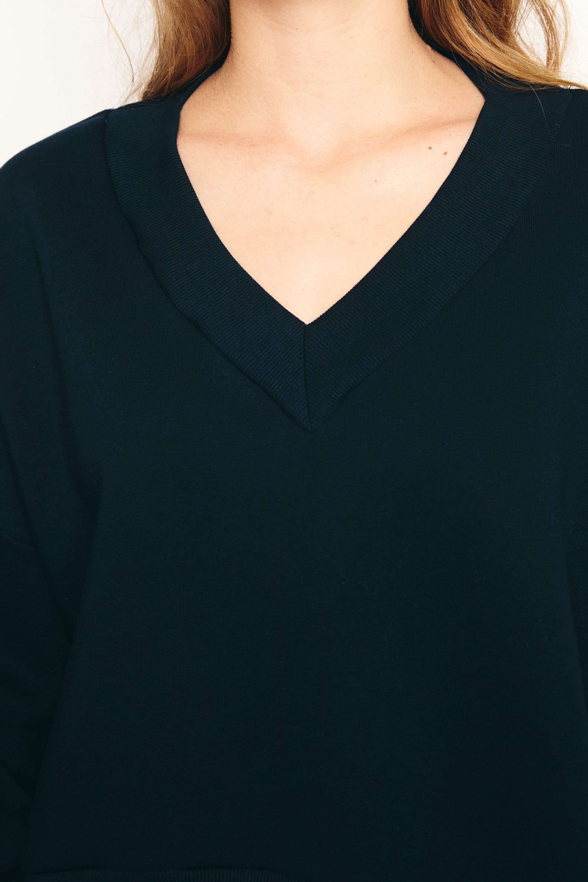 RE/BORN Antwerp Barcelona sweater Dark Blue
