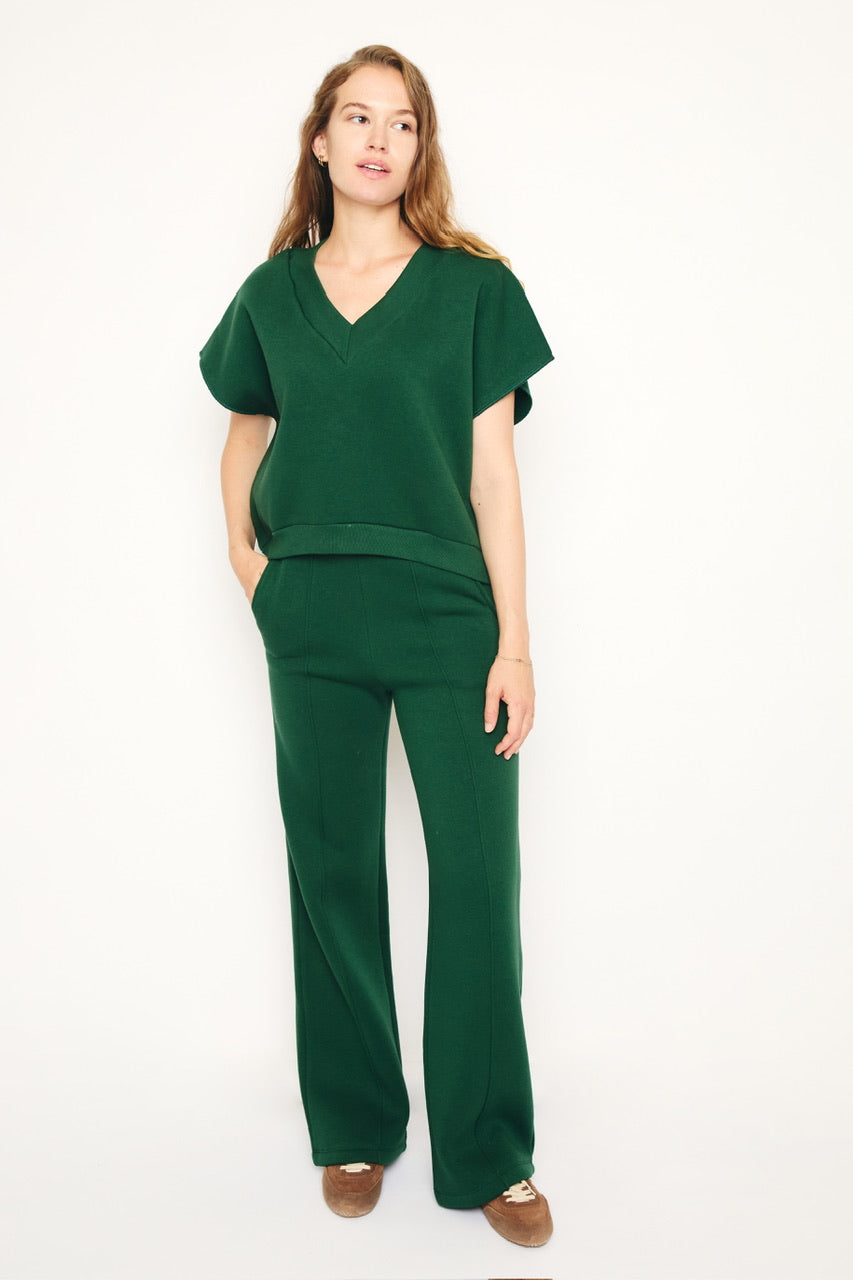 RE/BORN Antwerp Barcelona sweater Forest Green