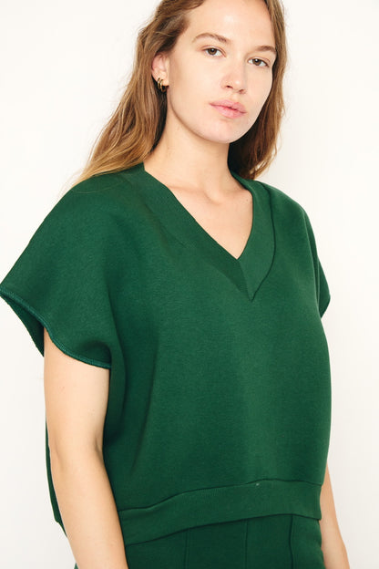 RE/BORN Antwerp Barcelona sweater Forest Green