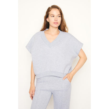 RE/BORN Antwerp Barcelona sweater Gray Melange