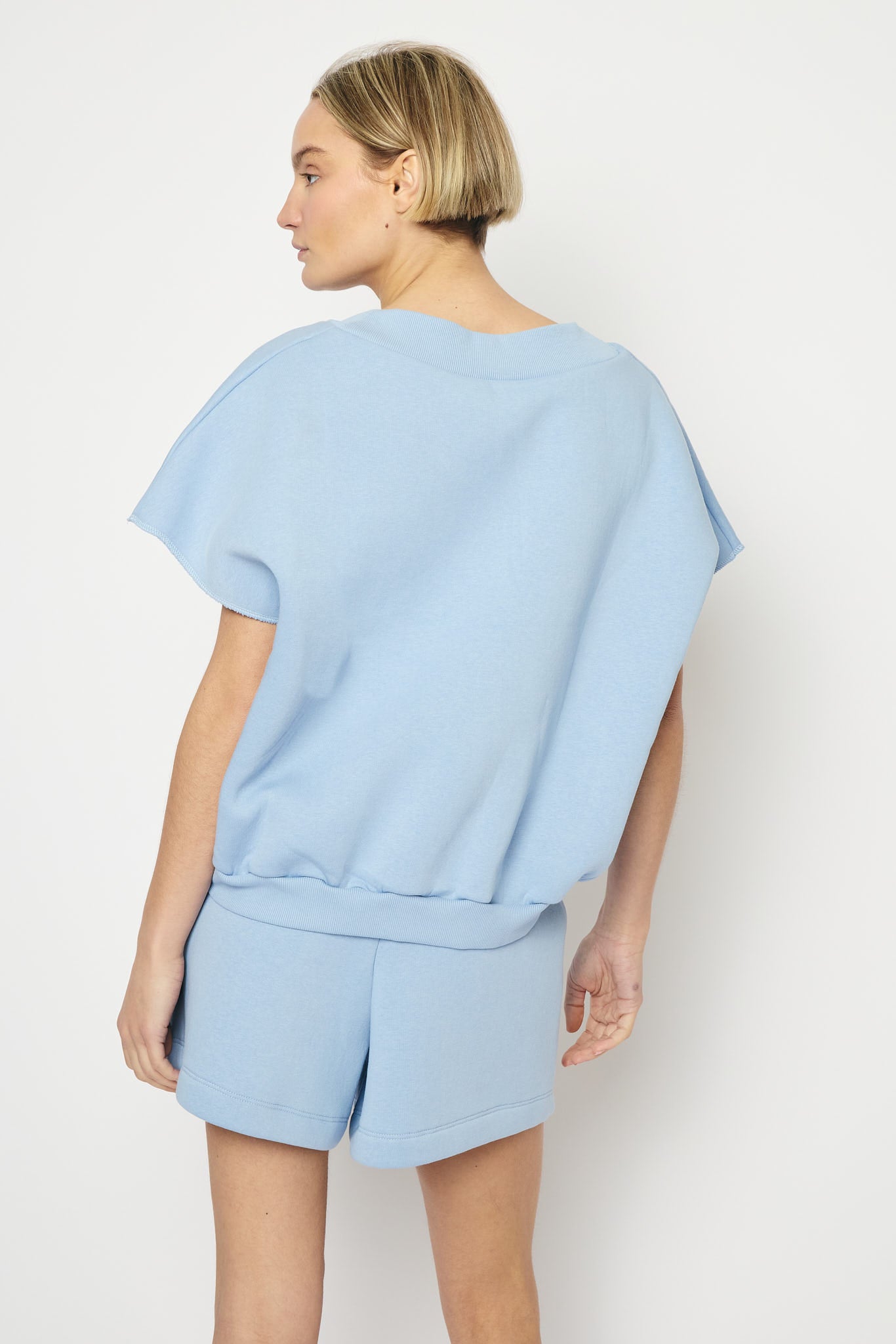 RE/BORN Antwerp Barcelona sweater Light Blue