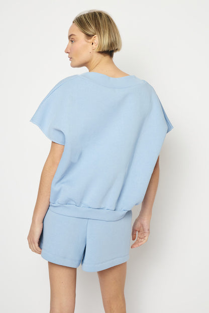 RE/BORN Antwerp Barcelona sweater Light Blue