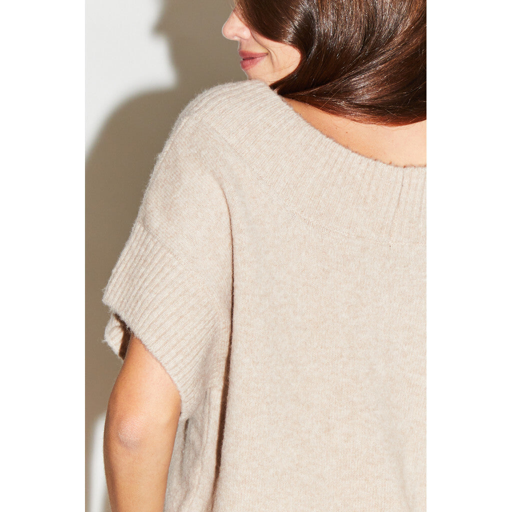 RE/BORN Antwerp Bibi sweater Mushroom