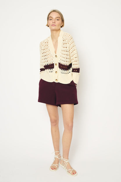 RE/BORN Antwerp Blair trousers Vino