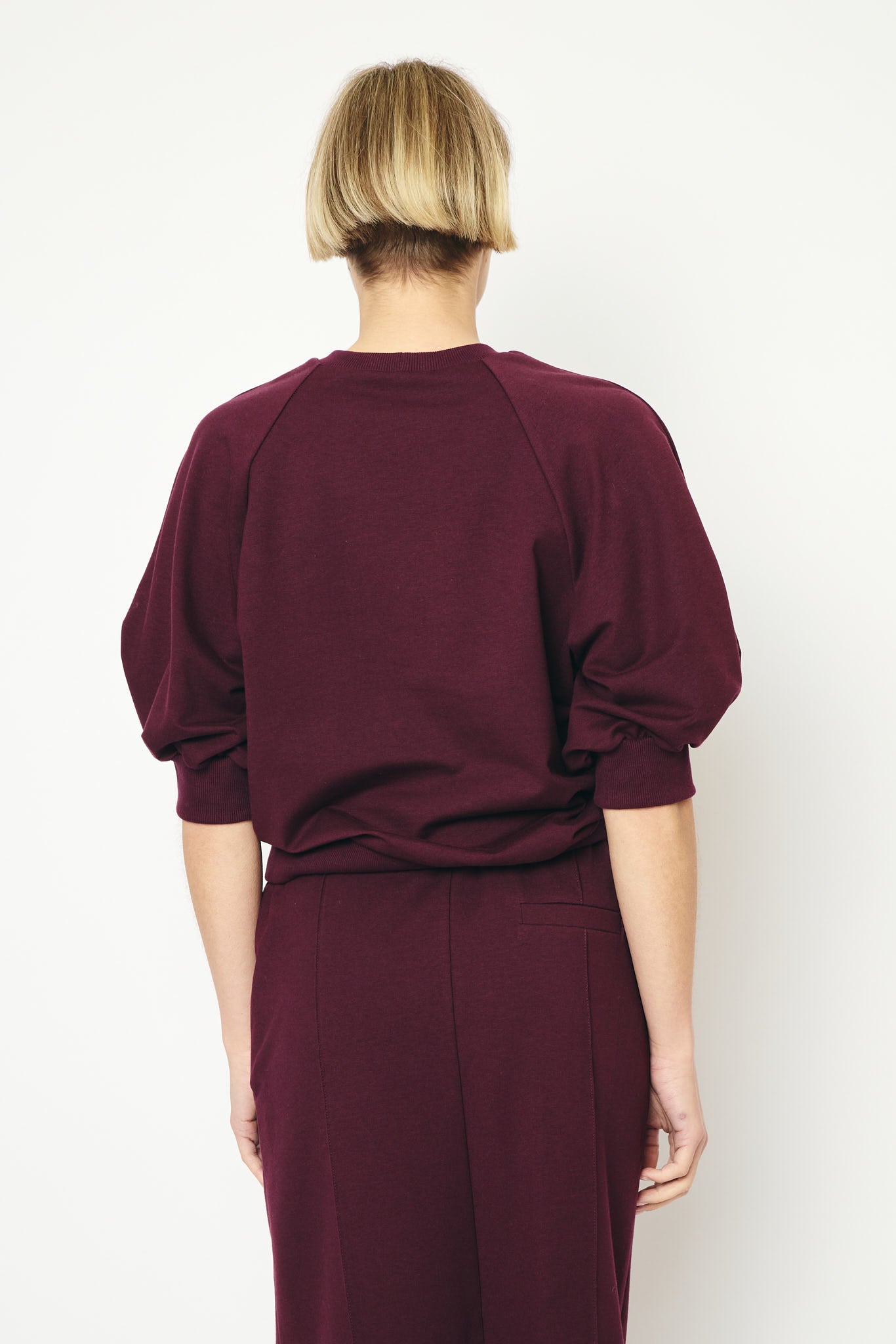 RE/BORN Antwerp Caliste sweater Vino