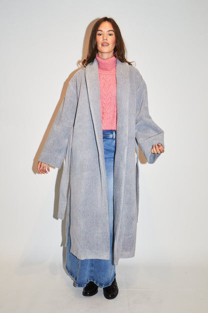 RE/BORN Antwerp Canella (mantel) coat Gray