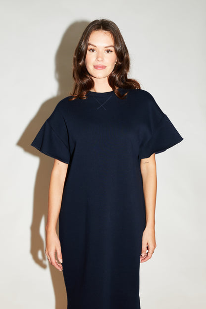 RE/BORN Antwerp Carla dress Dark Blue