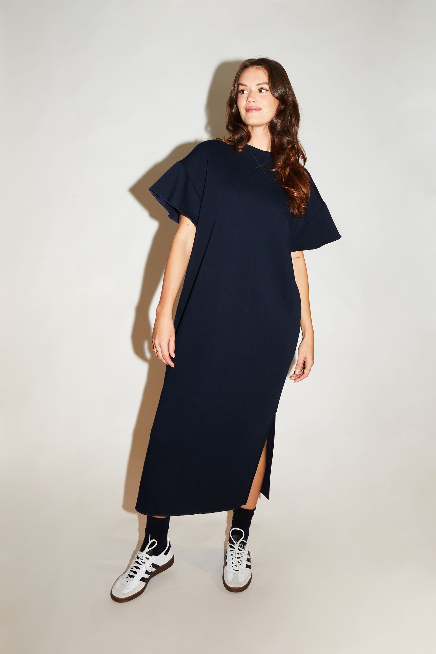 RE/BORN Antwerp Carla dress Dark Blue