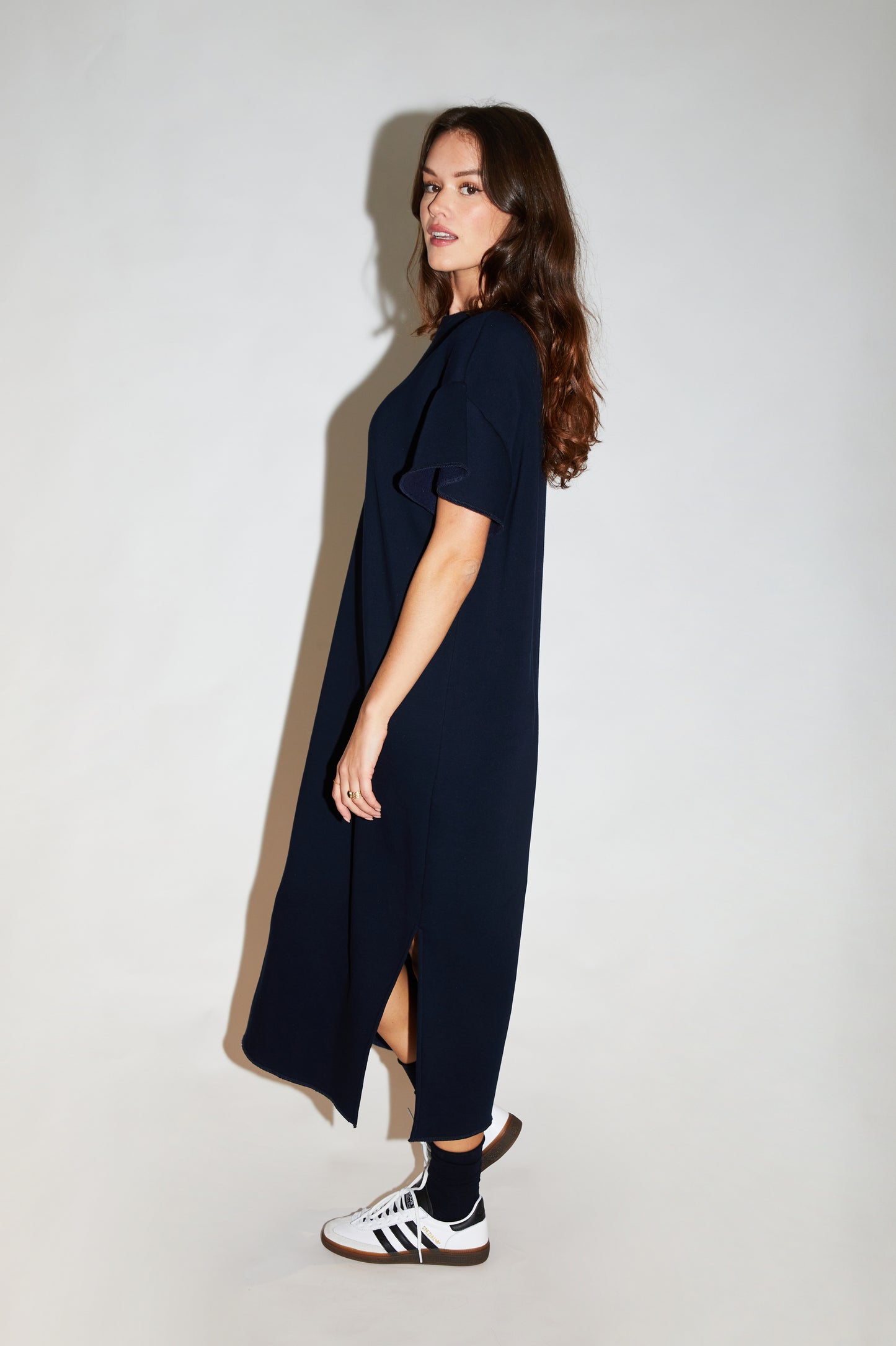 RE/BORN Antwerp Carla dress Dark Blue