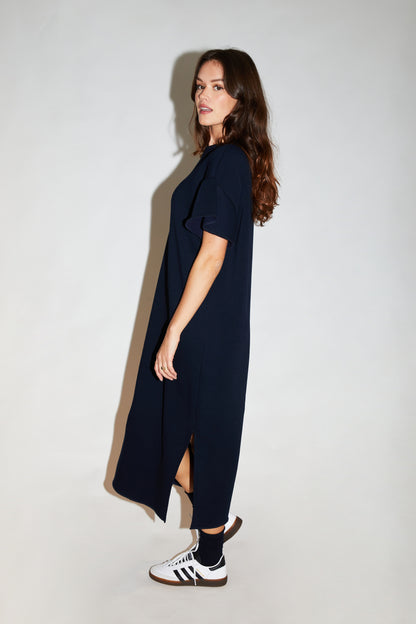 RE/BORN Antwerp Carla dress Dark Blue