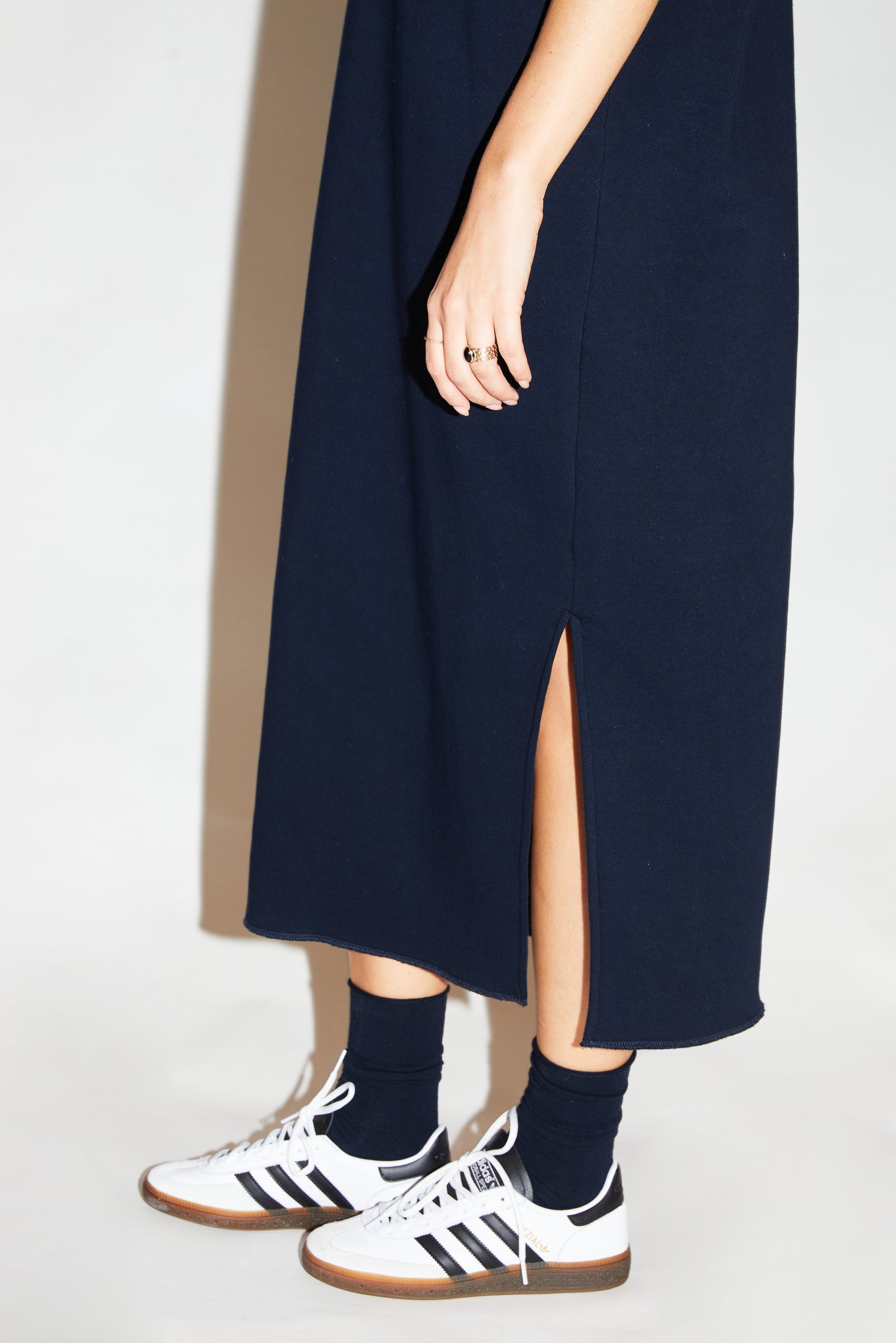 RE/BORN Antwerp Carla dress Dark Blue