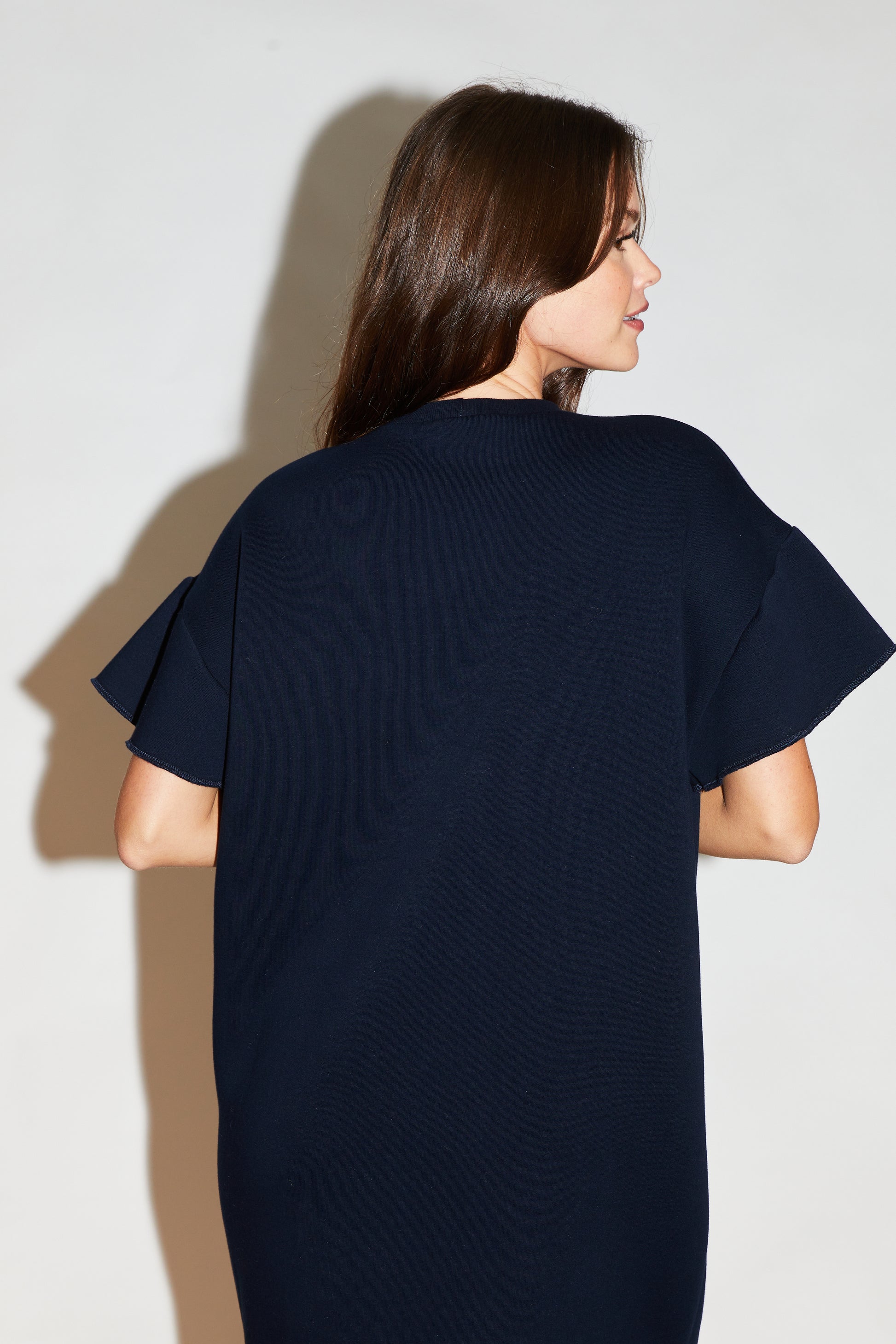 RE/BORN Antwerp Carla dress Dark Blue