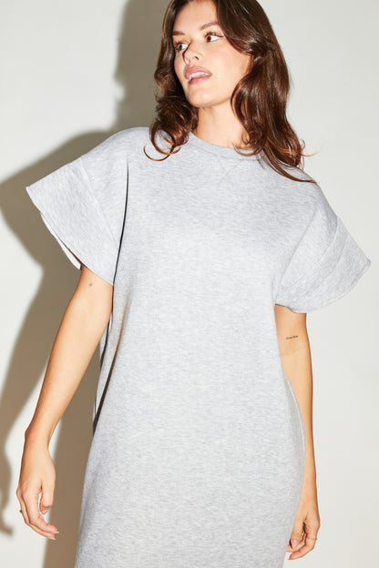 RE/BORN Antwerp Carla dress Gray Melange