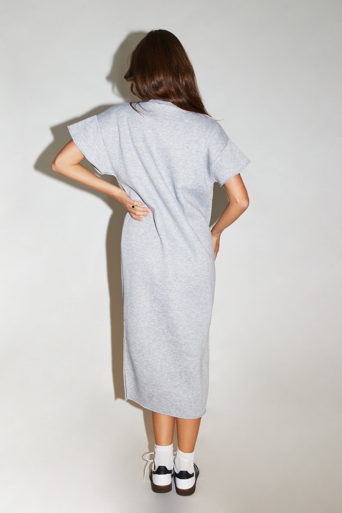 RE/BORN Antwerp Carla dress Gray Melange