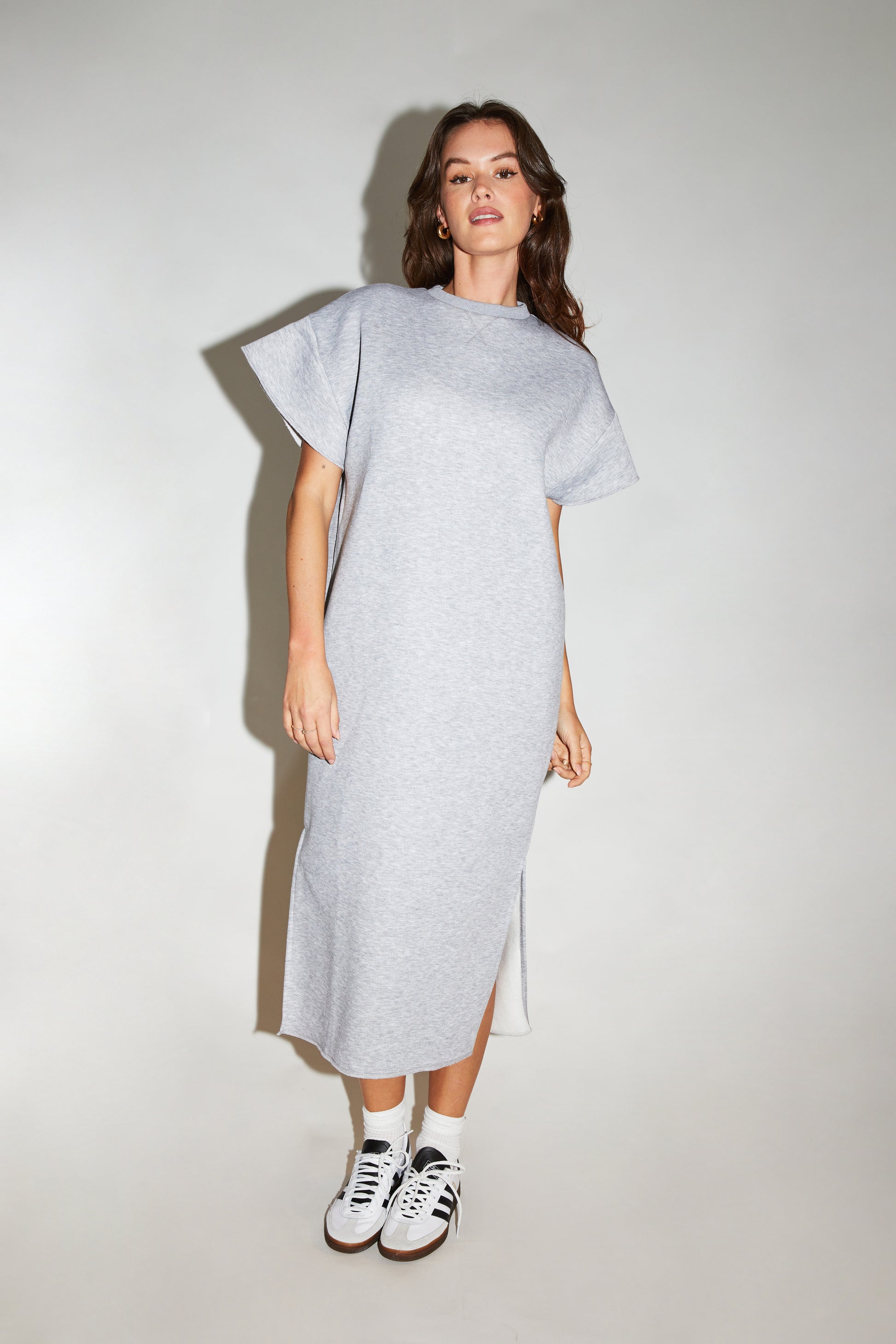 RE/BORN Antwerp Carla dress Gray Melange