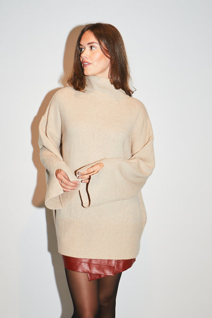 RE/BORN Antwerp Chamonie sweater Beige