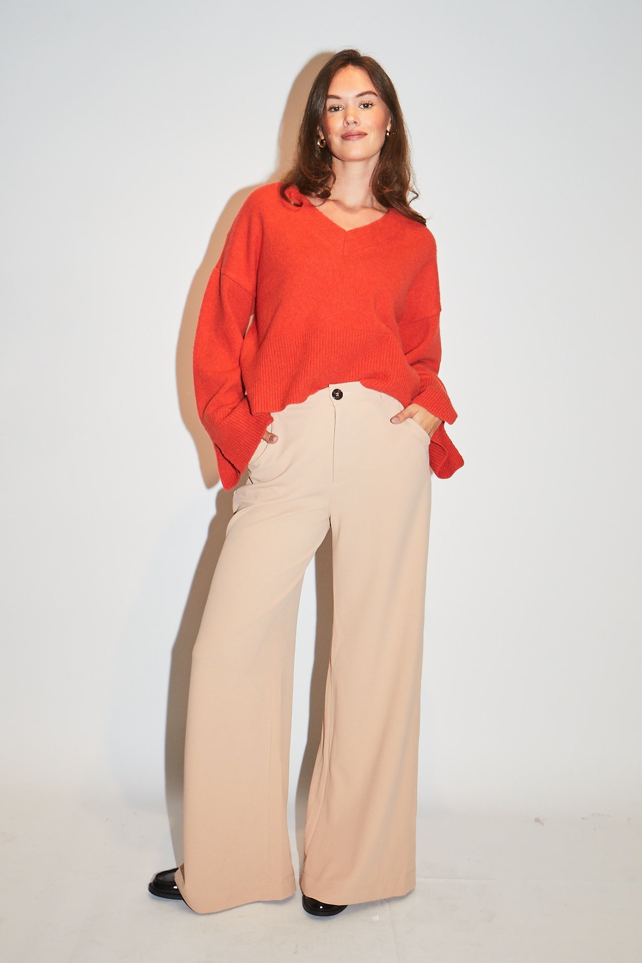 RE/BORN Antwerp Charlie trousers Beige