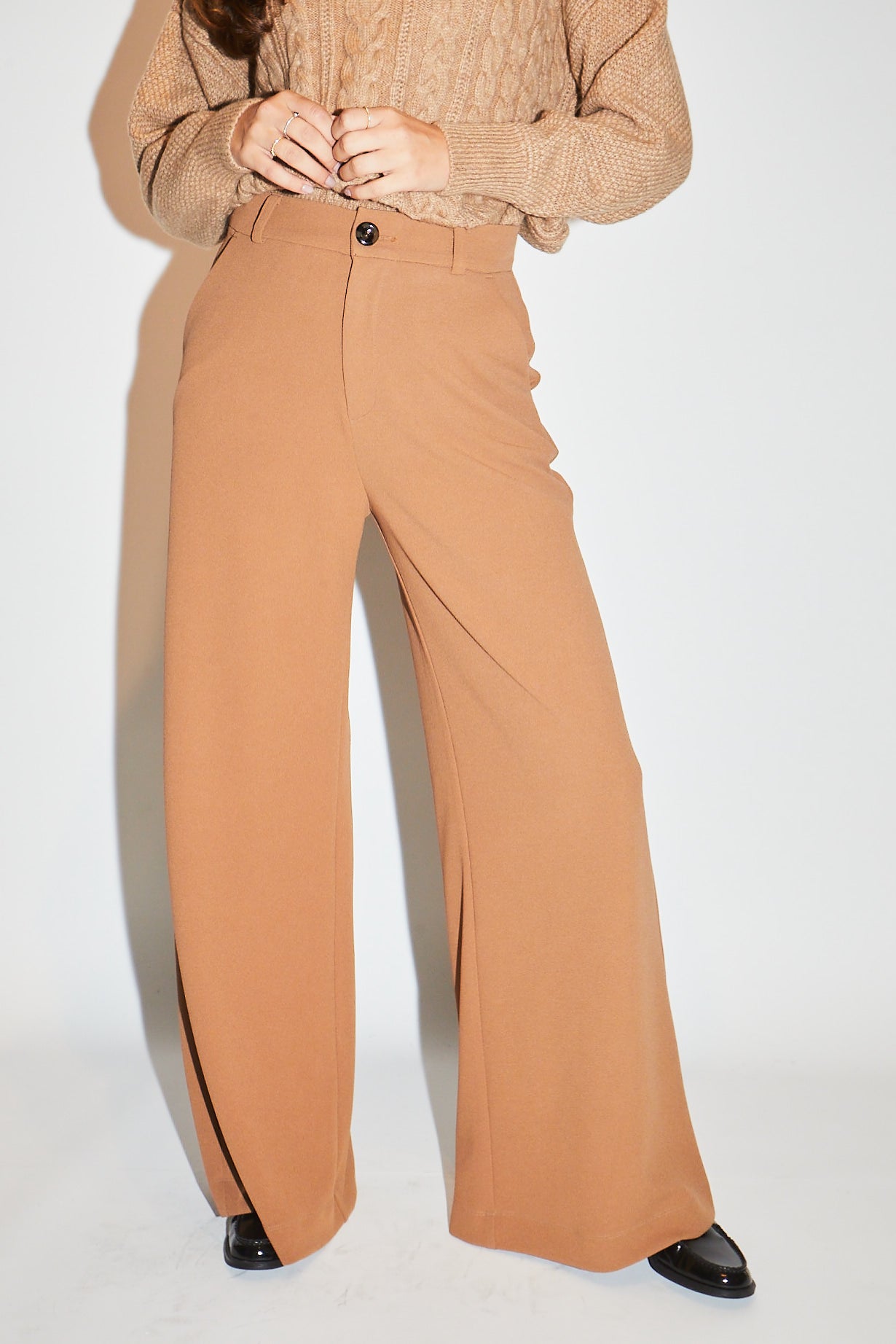 RE/BORN Antwerp Charlie trousers Camel