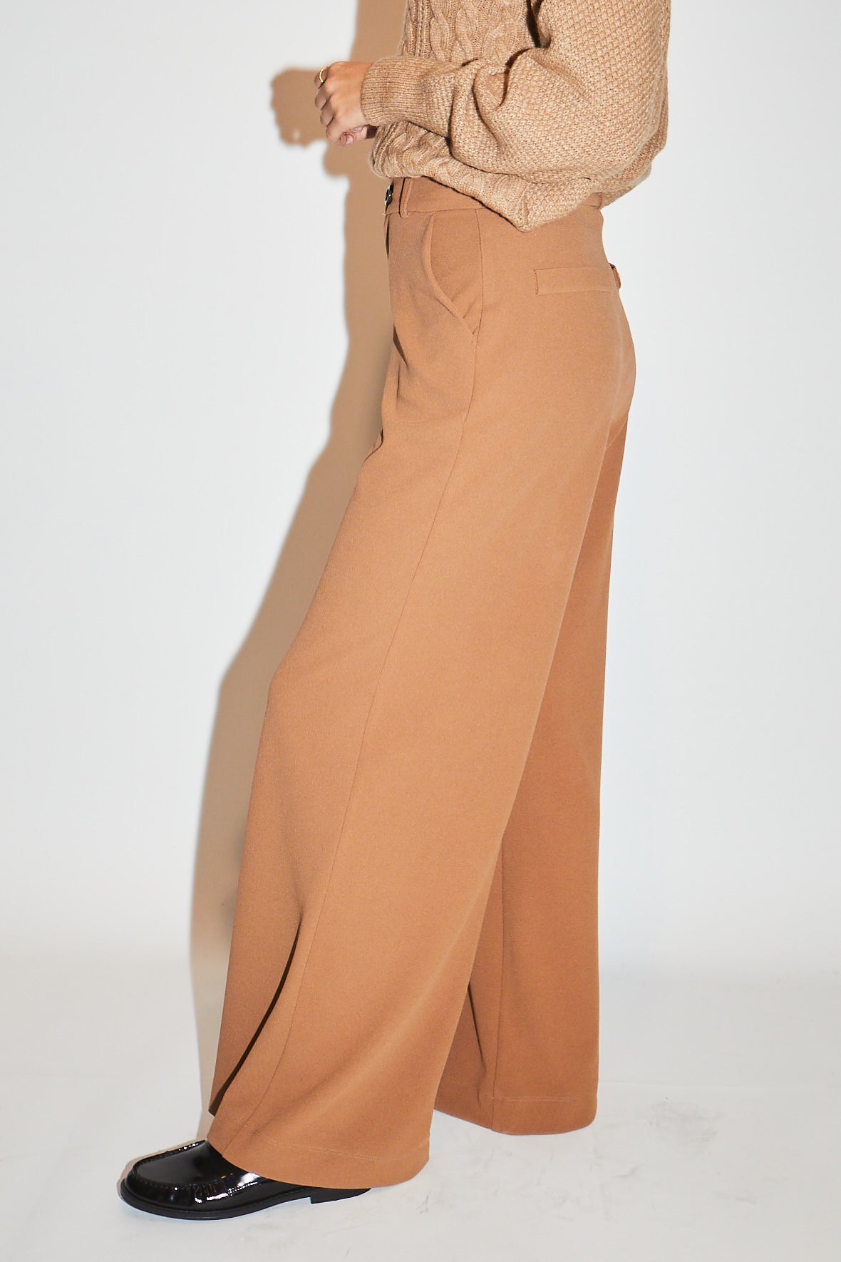 RE/BORN Antwerp Charlie trousers Camel