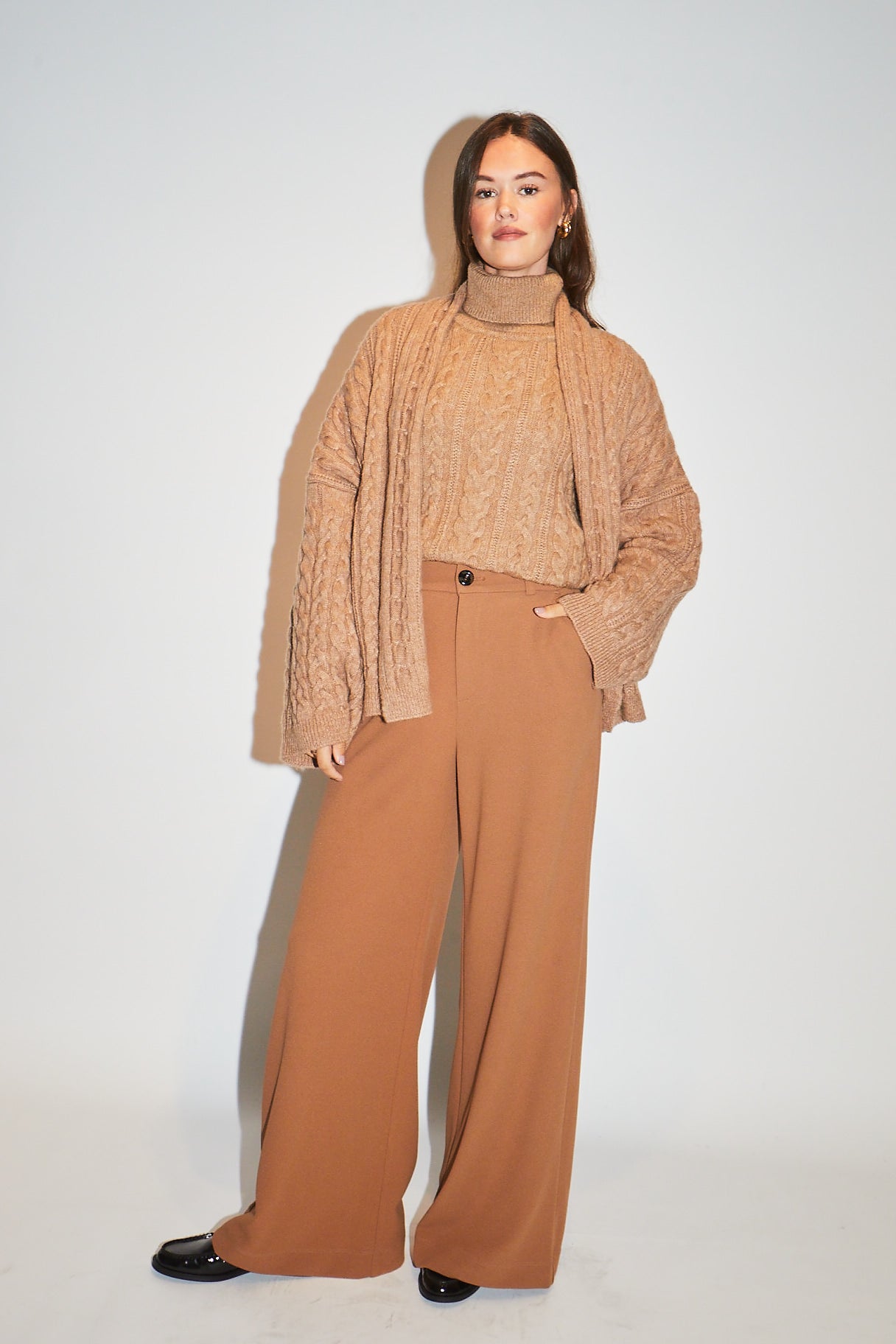 RE/BORN Antwerp Charlie trousers Camel