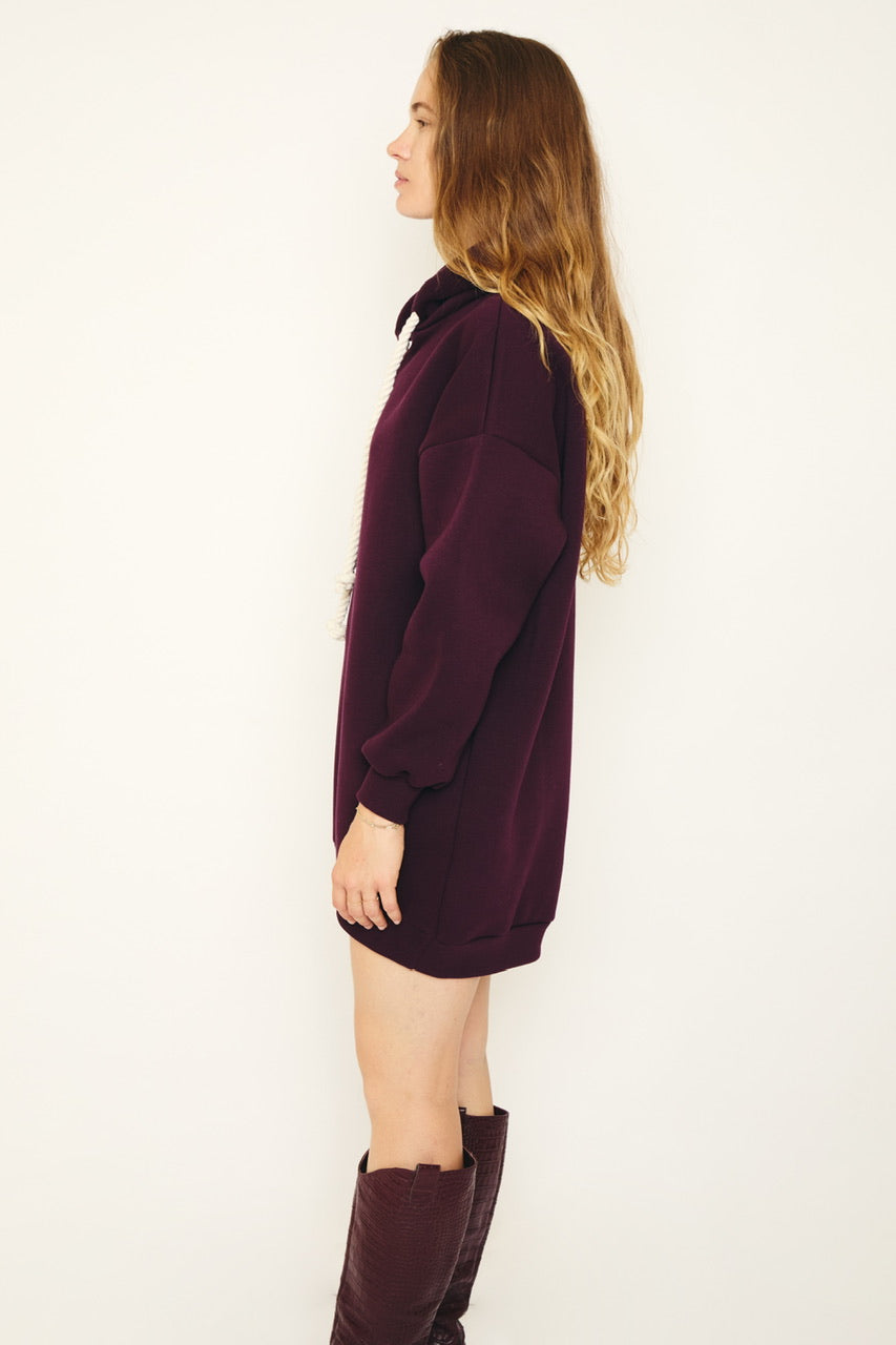 RE/BORN Antwerp Chelsea sweater Vino