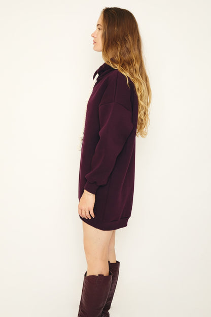 RE/BORN Antwerp Chelsea sweater Vino